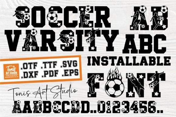 Ab Soccer Varsity: The Font That Scores Big on Team Spirit