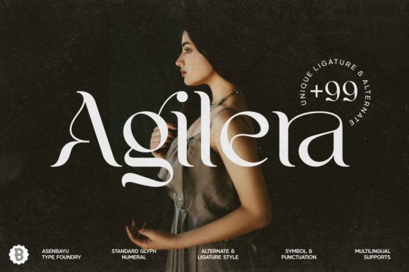 Agilera: The Art Nouveau Font for Modern Branding