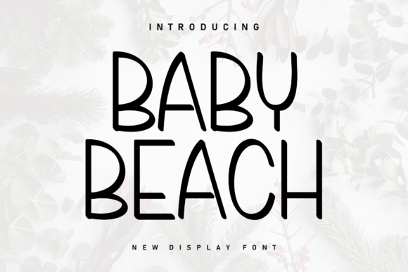 Baby Beach: A Handwritten Font for Authentic Connections
