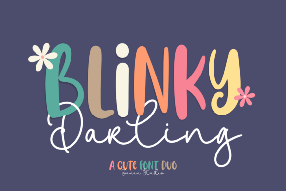 Blinky Darling Duo: A Font Pairing with Heart