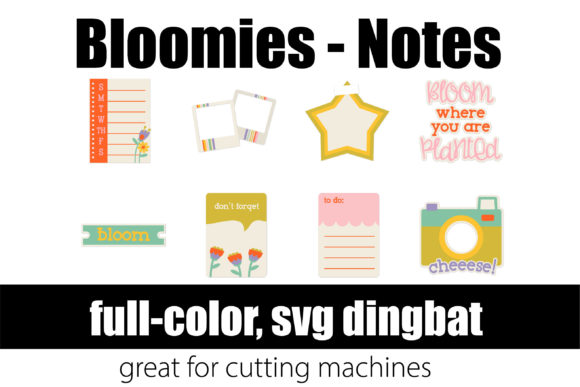 Bloomies Notes: More Than Just a Color Font
