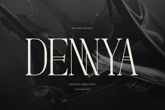 Dennya: The Display Serif for Architectural Grandeur