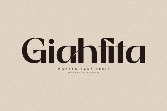 Giahfita: The Slab Serif Blending Classic Form with Modern Flair