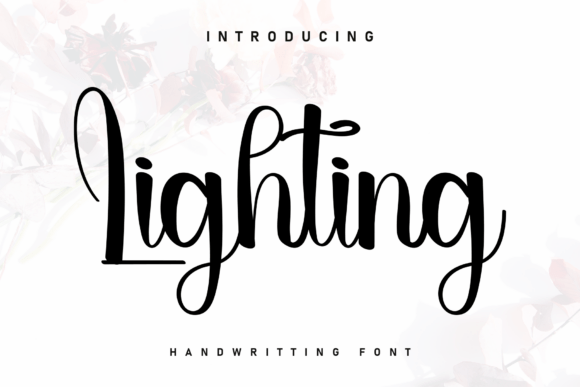 Lighting Font: Crafting Cozy, Handwritten Brand Experiences