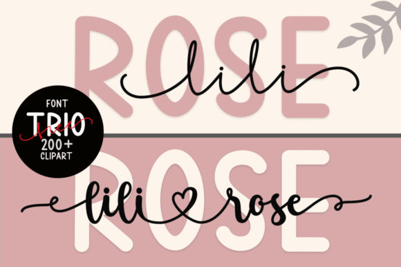 Lilirose: A Creative Font for Elegant Branding