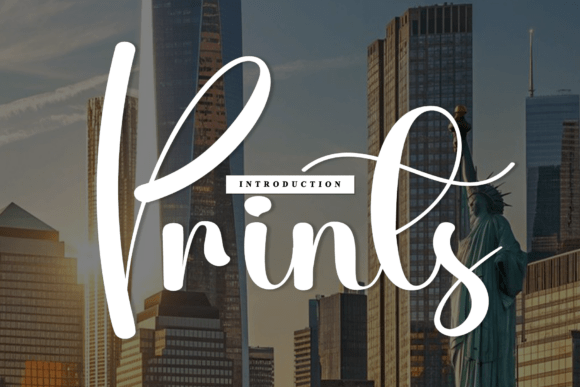 Prints: The Handwritten Font for Authentic Branding