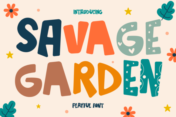 Savage Garden: A Playful Trio for Whimsical Design