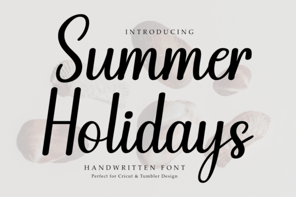 Signature Holidays: A Handwritten Font with a Friendly Touch
