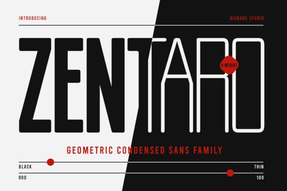 Zentaro: The Modern Sans Serif for Bold Brands